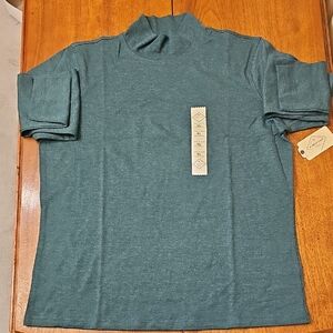St. John's Bay Teal Casual Top